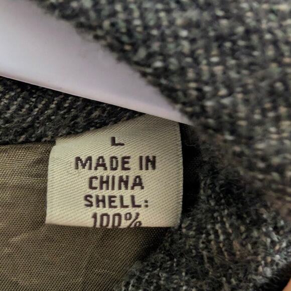 Tommy Bahama Virgin Wool Brown Fall Autumn Cool Weather Jacket Men's Size Large - Picture 5 of 8